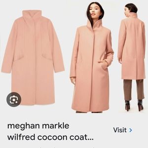 Winfred Cocoon Coat Long in M